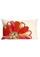 Trans Ocean Pillow Visions III Floral 100% Polyester Handmade 3149